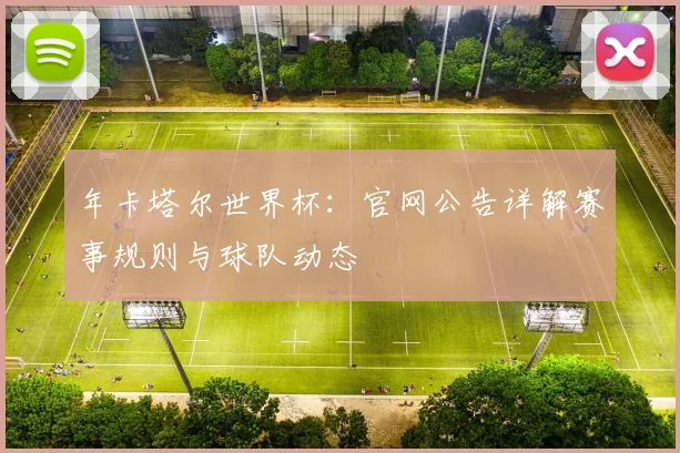 年卡塔尔世界杯：官网公告详解赛事规则与球队动态